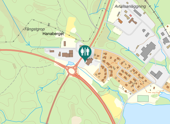 Karta över Föllingevägen