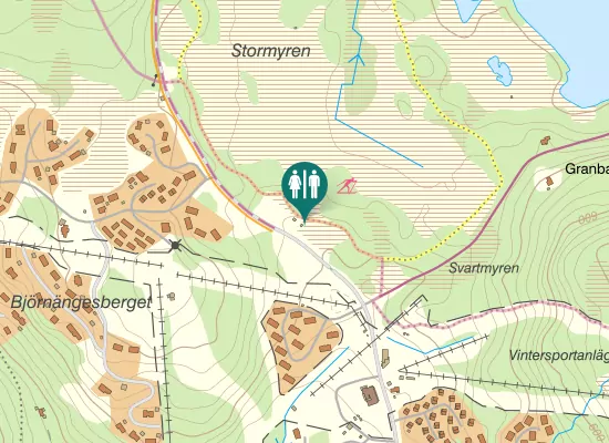 Karta over Fröåvägen