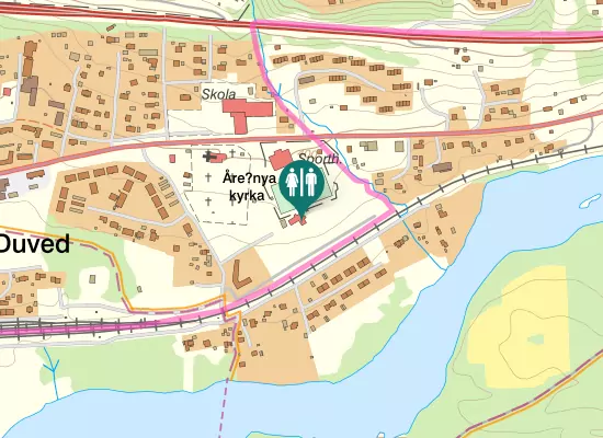 Karta over Sockenstugevägen