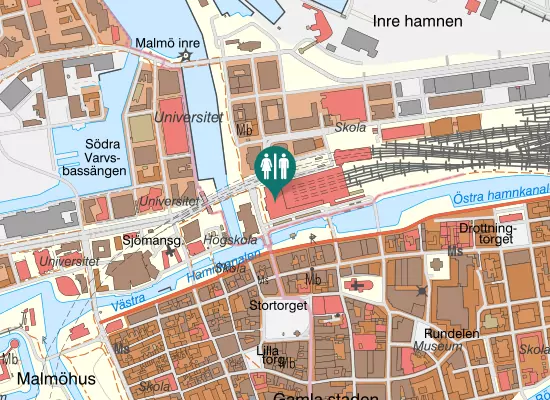 Karta over Centralplan