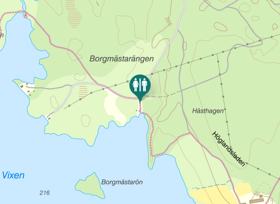 Karta over Borgmästarängen