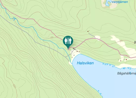 Karta over Halsviken Outhouse