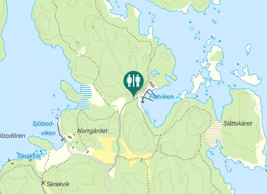Karta över Krutdurken