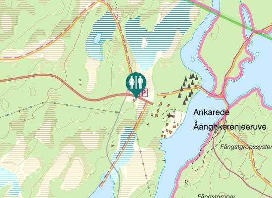 Karta över Service Hus