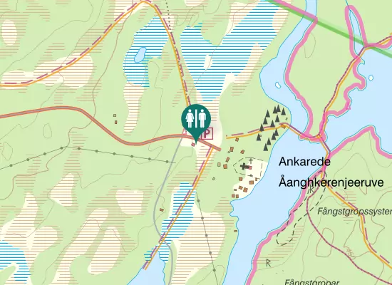Karta over Service Hus