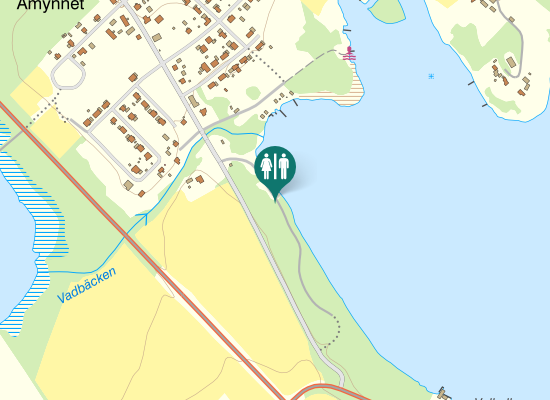 Karta över Toilette