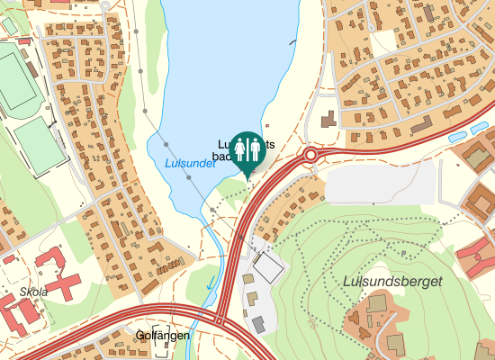 Karta över Toilette