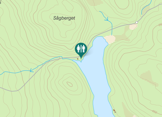 Karta över Torrdass