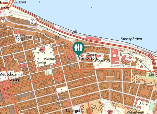 Karta over 1150030BT