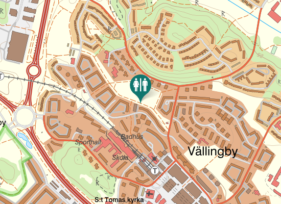 Karta over 1150041BT