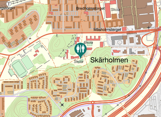 Karta over 1150055BT