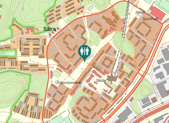 Karta over 1150060BT