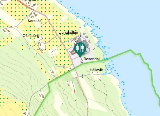 Karta över Karakåsvägen