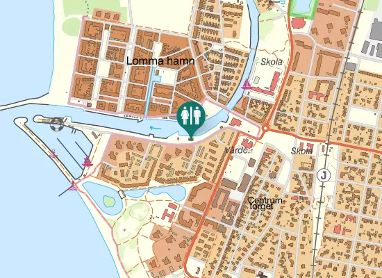 Karta over Höjeågatan