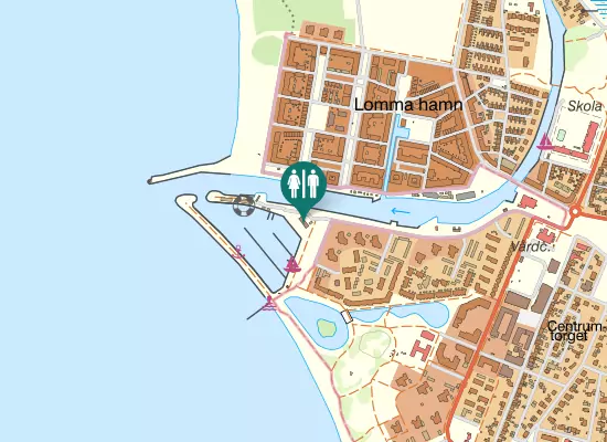 Karta over Höjeågatan
