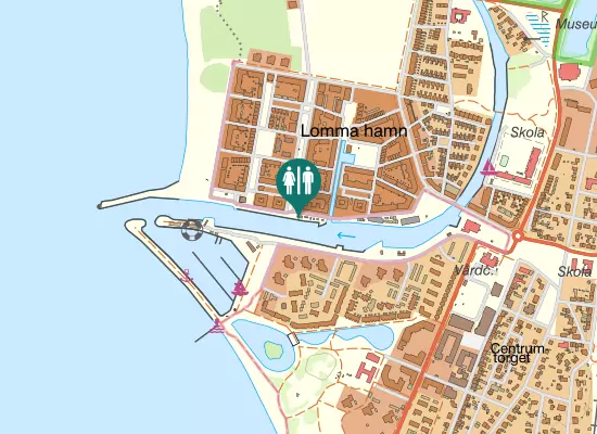 Karta over Kajgatan