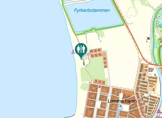 Karta over Badvägen
