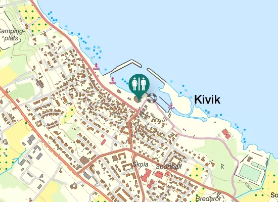 Karta over Brogatan