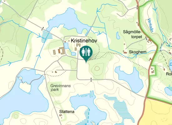 Karta over Slottsallén