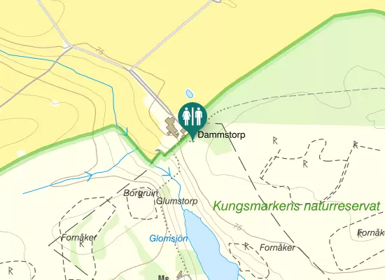 Karta over Kärrpängavägen