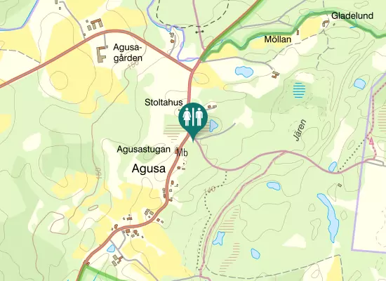 Karta over Agusastugan