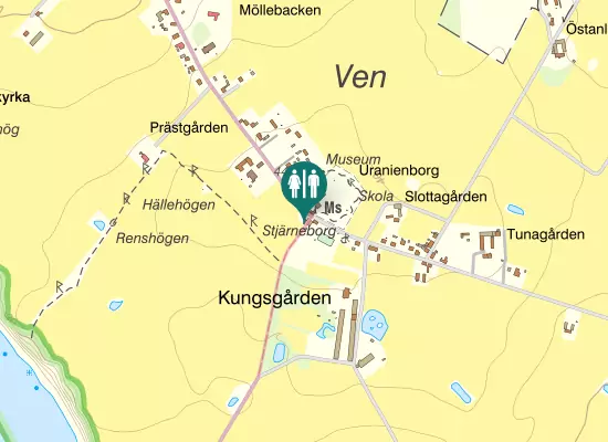 Karta over Landsvägen