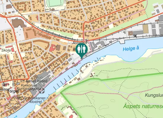 Karta over Gamla Skeppsbron
