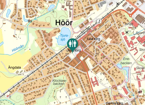 Karta over Norra Torggatan