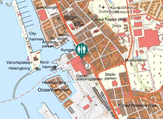 Karta over Kungstorget