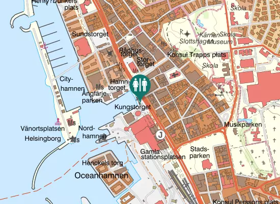 Karta over Kungstorget