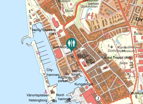 Karta over Sundstorget