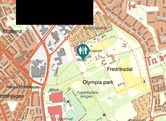 Karta over Gisela Trapps väg