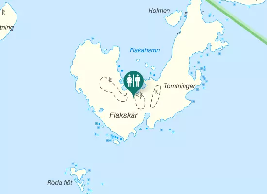 Karta over Idrottsvägen