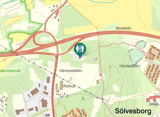 Karta över E 22