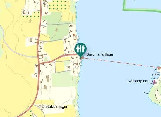 Karta over Ivövägen