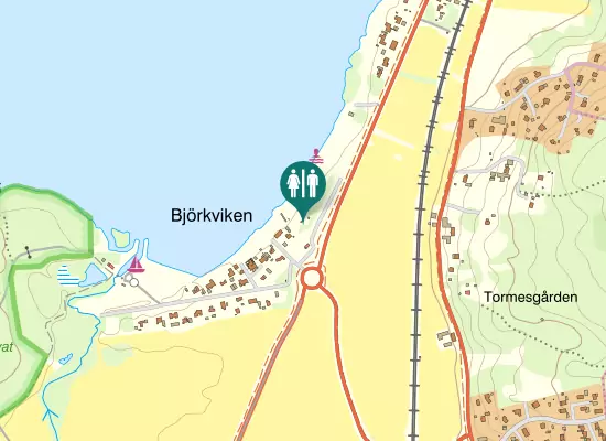 Karta over Notvägen