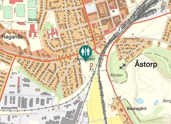 Karta över Perslund
