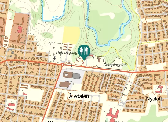 Karta over Vedbyvägen