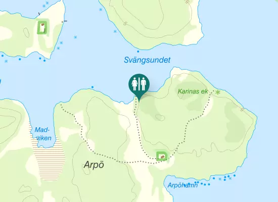 Karta over Södra Jordövägen