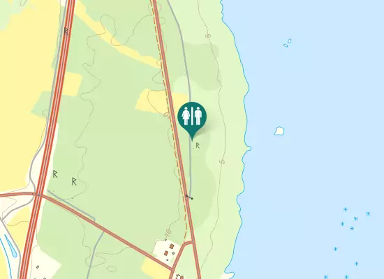 Karta over Karlshamnsvägen