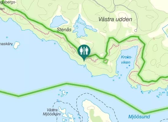 Karta over Boksundsbron