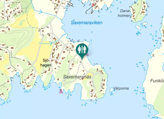 Karta over Skärgårdsvägen