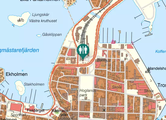 Karta over Österleden