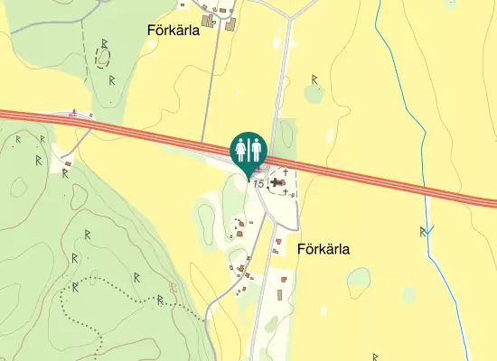Karta över E 22