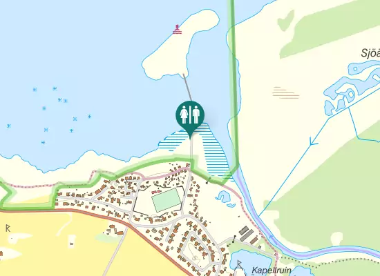 Karta över Skärgårdsstigen