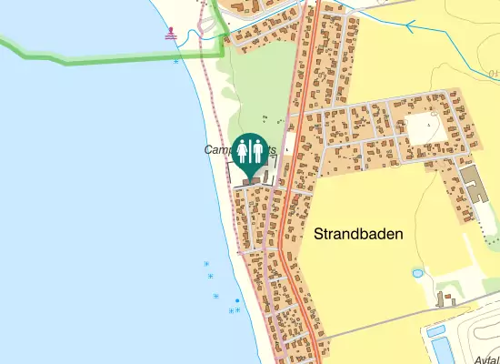 Karta over Strömstadsgatan
