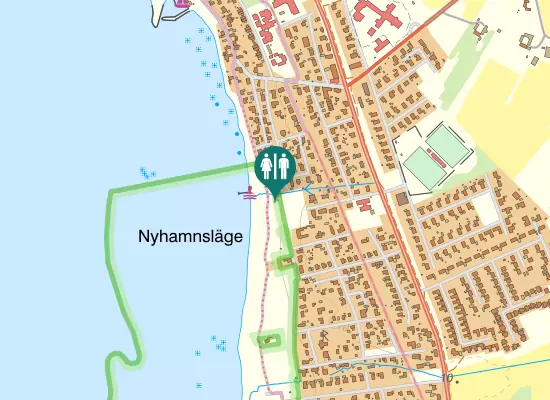 Karta over Rorsmansvägen