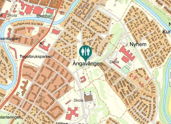 Karta over Nyhemsleden