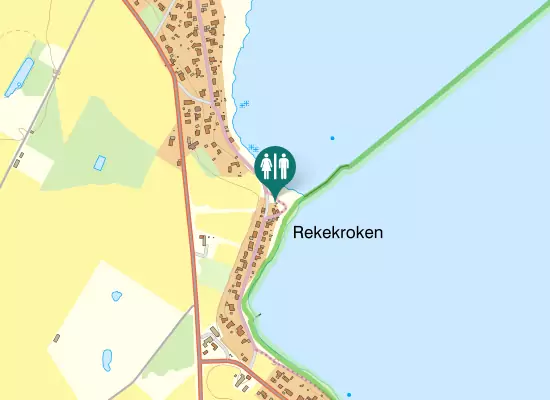 Karta over Gamla Rekekroken