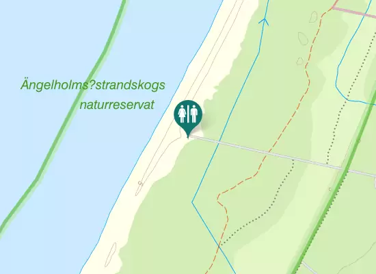 Karta over Lasarettslinjen